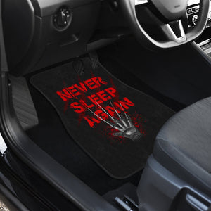 Horror Movie Car Seat Covers | Freddy Krueger Glove Never Sleep Again Car Mats Ci090621