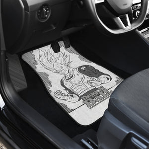 Vegeta Legend Dragon Ball Blood Car Floor Mats Anime Car Accessories Ci0820