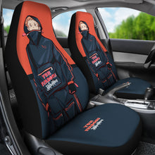 Load image into Gallery viewer, Yuji Itadori style Car Seat Covers Fan Art Jujutsu KaiSen Anime Seat Covers Fan Gift Ci0712