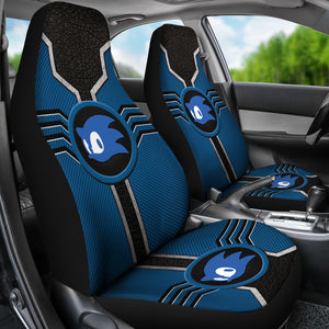 Sonic Logo Car Seat Covers Custom For Fans Ci230110-02