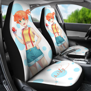 Anime Misty Pokemon Car Seat Covers Pokemon Car Accessorries Ci111301