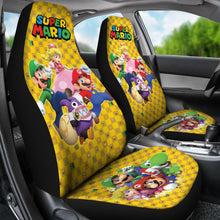 Load image into Gallery viewer, Super Mario Car Seat Covers Custom For Fans Ci221216-09