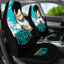 Load image into Gallery viewer, Vegeta Angry Dragon Ball Z Car Seat Covers Anime Car Accessories Ci0820