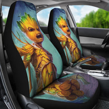 Load image into Gallery viewer, Groot Guardians Of the Galaxy Car Seat Covers Movie Car Accessories Custom For Fans Ci220613089