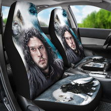 Load image into Gallery viewer, Jon Snow Car Seat Covers  Game Of Thrones Car Accessories Ci221019-03