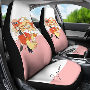 Anime Pokemon Pikachu Car Seat Covers Pokemon Car Accessorries Ci110604