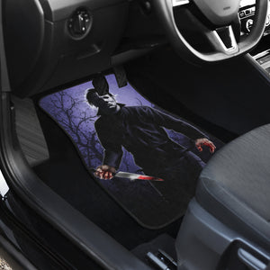 Michael Myers Horror Halloween Car Floor Mats Michael Myers Car Accessories Ci091021