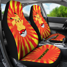 Load image into Gallery viewer, Anime Pokemon Pikachu Car Seat Covers Pokemon Car Accessorries Ci110405