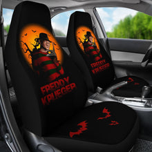 Load image into Gallery viewer, Horror Movie Car Seat Covers | Freddy Krueger Halloween Night Seat Covers Ci082821