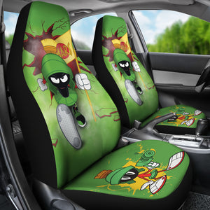 Marvin The Martian Car Seat Covers Custom For Fan Ci221118-04