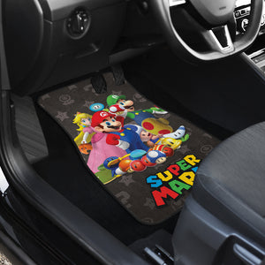 Super Mario Car Floor Mats Custom For Fans Ci221220-04