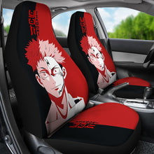 Load image into Gallery viewer, Yuji Itadori Car Seat Covers Fan Art Jujutsu KaiSen Anime Otoku Seat Covers Ci0107