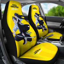 Load image into Gallery viewer, Yuta Okkotsu Yellow Pattern Car Seat Covers Jujutsu Kaisen Anime Seat Covers Ci70803