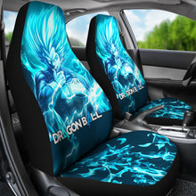 Load image into Gallery viewer, Vegeta Legend Supper Saiyan Face Dragon Ball Z Red Car Seat Covers Anime Car Accessories Ci0821