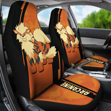 Load image into Gallery viewer, Arcanine Pokemon Car Seat Covers Style Custom For Fans Ci230116-01