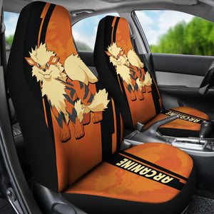 Arcanine Pokemon Car Seat Covers Style Custom For Fans Ci230116-01