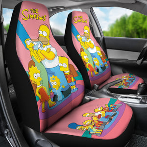 The Simpsons Car Seat Covers Car Accessorries Ci221124-04