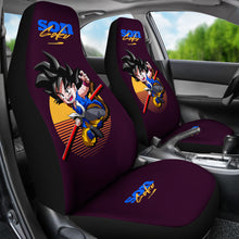 Load image into Gallery viewer, Goku Kid Pop Art Dragon Ball Anime Car Seat Covers Ci0730