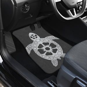 Hawaii Turtle Black Car Floor Mats Car Accessories Ci230202-12