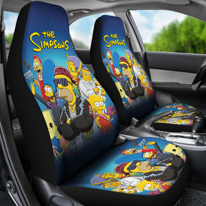 The Simpsons Car Seat Covers Car Accessorries Ci221124-10