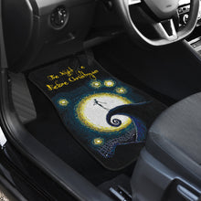 Load image into Gallery viewer, Nightmare Before Christmas Cartoon Car Floor Mats | Jack Skellington Singing On The Hill Moon Car Mats Ci092504