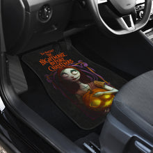 Load image into Gallery viewer, Nightmare Before Christmas Cartoon Car Floor Mats - Sally Hugging Lightning Pumpkin Car Mats Ci093005