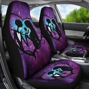 Nightmare Before Christmas Car Seat Covers Jack Skellington Loves Sally Car Accessories Ci220930-05