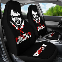 Load image into Gallery viewer, Chucky Blood Horror Film Car Seat Covers Chucky Horror Film Car Accesories Ci091121