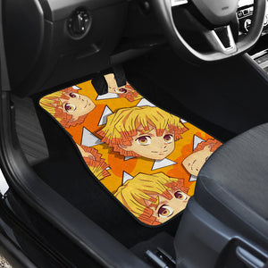 Demon Slayer Animer Car Floor Mats Agatsuma Zenitsu Car Accessories Fan Gift Ci011508