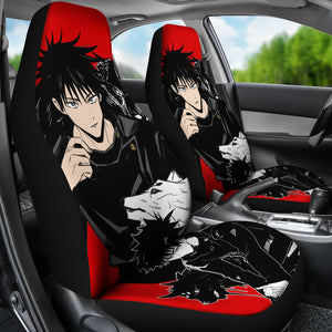 Megumi Fushiguro Car Seat Covers Jujutsu KaiSen Anime Fan Gift Ci0607