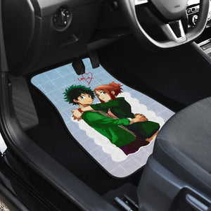 ochaco uraraka & Deku My Hero Academia Car Floor Mats Anime Car Mats Ci0617