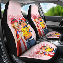 Load image into Gallery viewer, Anime Ash Ketchum Pokemon Car Seat Covers Pokemon Characters Car Accessorries Ci112103
