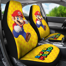 Load image into Gallery viewer, Super Mario Car Seat Covers Custom For Fans Ci221216-06