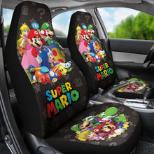 Load image into Gallery viewer, Super Mario Car Seat Covers Custom For Fans Ci221216-07