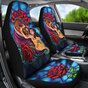 Beauty And The Beast Car Seat Covers Custom For Fans Ci221212-04