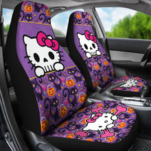 Load image into Gallery viewer, Hello Kitty Halloween Car Seat Covers Kitty Skull Cute Car Accessories Ci220923-01