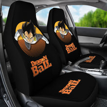 Load image into Gallery viewer, Vegeta Fly Dragon Ball Z Car Seat Covers Vegeta Face Car Accessories Ci0819