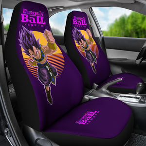 Vegeta Black And White Dragon Ball Anime Car Seat Covers Ci0816