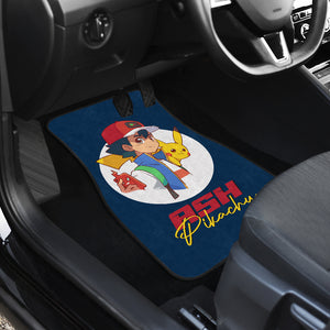 Ash Ketchum Pokemon Car Floor Mats Anime Car Accessories Ci102903