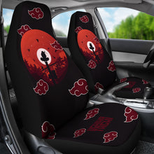 Load image into Gallery viewer, Itachi Akatsuki Red Seat Covers Naruto Anime Car Seat Covers Ci102201
