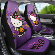 Load image into Gallery viewer, Hello Kitty Halloween Car Seat Covers Kitty Skull Cute Car Accessories Ci220923-03