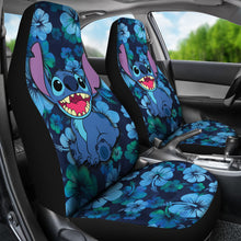 Load image into Gallery viewer, Stitch Car Seat Covers Hawaii Flowers Car Accessories Ci221108-01