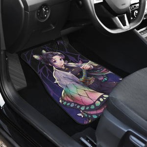 Demon Slayer Anime Car Floor Mats Demon Slayer Kochou Shinobu Car Accessories Fan Gift Ci011206