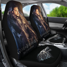 Load image into Gallery viewer, Jon Snow Car Seat Covers  Game Of Thrones Car Accessories Ci221019-05