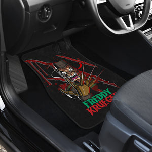 Horror Freddy Krueger Halloween Car Floor Mats Halloween Gift Ci0824