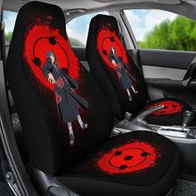 Load image into Gallery viewer, Itachi Akatsuki Red Seat Covers Naruto Anime Car Seat Covers Ci102004