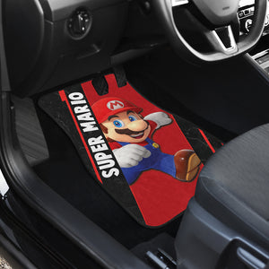 Super Mario Car Floor Mats Custom For Fans Ci221219-09