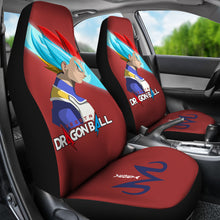 Load image into Gallery viewer, Vegeta Red Color Dragon Ball Anime Car Seat Covers Unique Design Ci0817