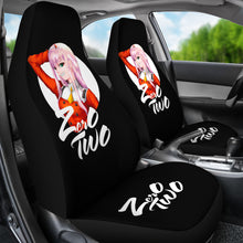 Load image into Gallery viewer, Zero Two Sweets Anime Car Seat Covers Ci0724