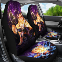Load image into Gallery viewer, Demon Slayer Anime Car Seat CoversAgatsuma Zenitsu Car Accessories Fan Gift Ci011504